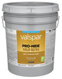 Pro-Hide Gold Ultra 6100 Series 028.0061004.008 Interior Self-Priming Paint, Water, Flat, Clear, 5 gal Metal Pail