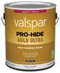 Pro-Hide Gold Ultra 6200 Series 028.0062003.007 Interior Self-Priming Paint, Tint, Eggshell, White, 1 gal Plastic Can, Pack of 4