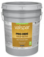 Pro-Hide Gold Ultra 6300 Series 028.0063000.008 Interior Self-Priming Paint, Acrylic, Satin, Super One Coat White, 5 gal