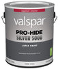 Pro-Hide Silver 5000 7300 Series 028.0072000.007 Interior Paint, Water, Eggshell, White, 1 gal Plastic Can, Pack of 4
