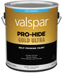 Pro-Hide Gold Ultra 6500 Series 028.0065002.007 Exterior Self-Priming Paint, Pastel, Flat, White, 1 gal Plastic Can, Pack of 4