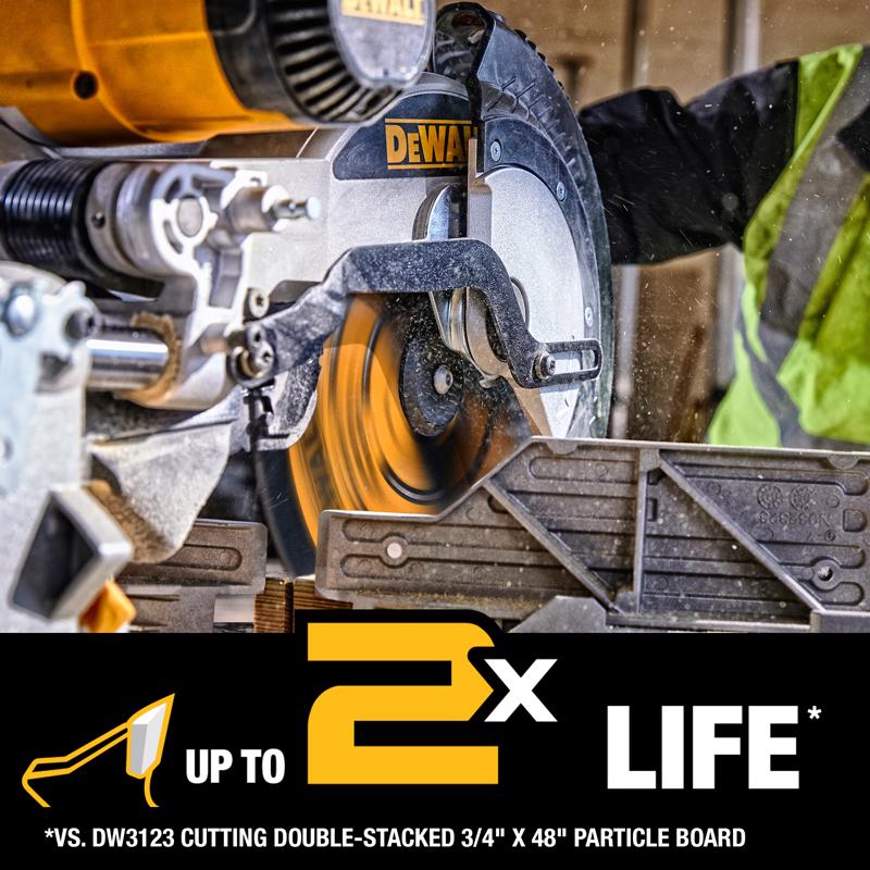 DeWalt 12 in. D X 1 in. Carbide Tipped Circular Saw Blade 40 teeth 1 pk