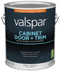 Valspar 8200 Series 028.0082004.007 Cabinet, Door and Trim Enamel Paint, Water Base, Semi-Gloss Sheen, Clear Base, 1 gal, Pack of 4