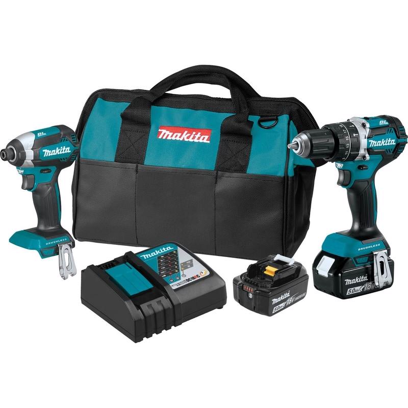 Makita 18V LXT Cordless Brushless 2 Tool Combo Kit