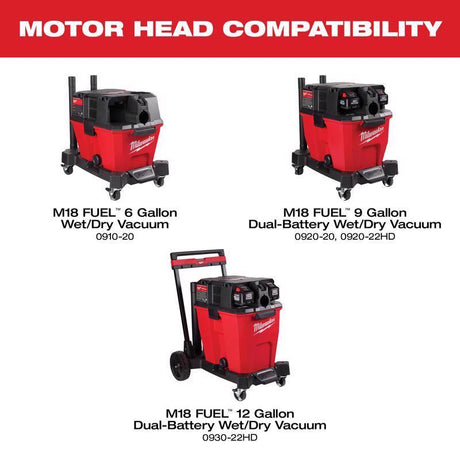Milwaukee Shop Wet/Dry Vacuum Motor Head 1 pc