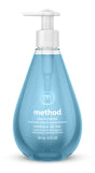method 162 Hand Wash, Gel, Light Blue, Sea Minerals, 12 oz Bottle