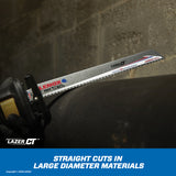 Lenox Lazer CT 4 in. Carbide Tipped Reciprocating Saw Blade 8 TPI 1 pc