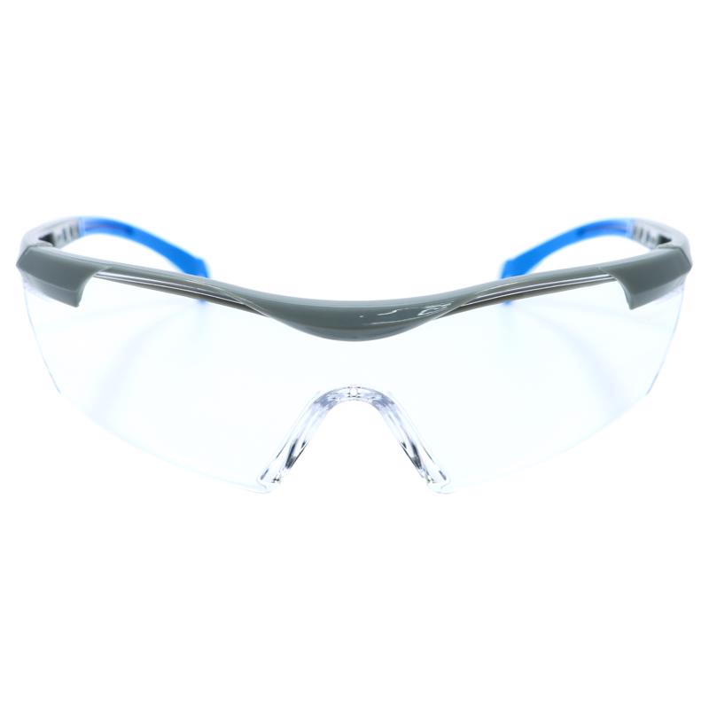General Electric 01 Series Anti-Fog Impact-Resistant Safety Glasses Clear Lens Blue Frame 1 pk