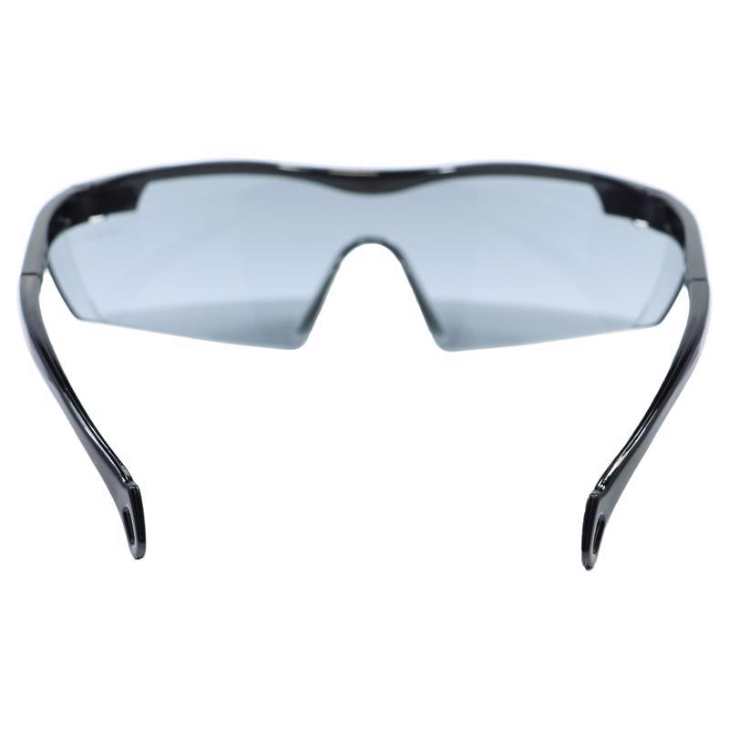 General Electric 01 Series Anti-Fog Impact-Resistant Safety Glasses Smoke Lens Black Frame 1 pk