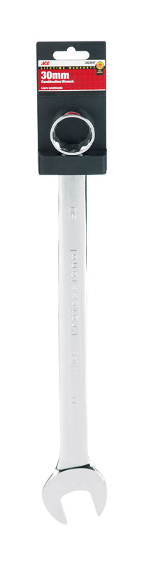 Ace Pro Series 30 mm X 30 mm Metric Combination Wrench 16.4 in. L 1 pc