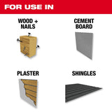 Milwaukee Big Hawg Carbide Tipped Hole Saw Kit 10 pc