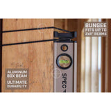 Spec Ops 24 in. Aluminum Box Beam Level with Bungee 3 vial