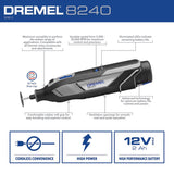 Dremel 12V Cordless Rotary Tool Kit
