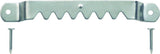 OOK 50203 Sawtooth Hanger, 20 lb, Steel, Brushed Nickel, 3/PK
