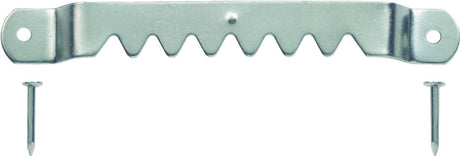 OOK 50203 Sawtooth Hanger, 20 lb, Steel, Brushed Nickel, 3/PK
