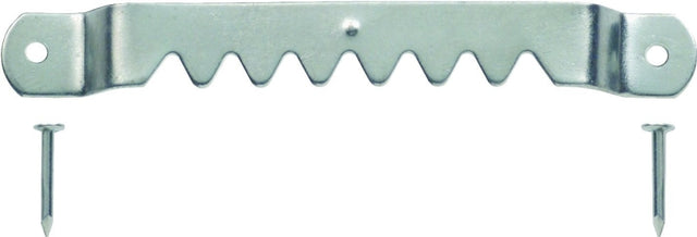 OOK 50203 Sawtooth Hanger, 20 lb, Steel, Brushed Nickel, 3/PK