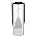 Milwaukee 1 in. X 1/2 in. drive SAE 6 Point Deep Socket 1 pc