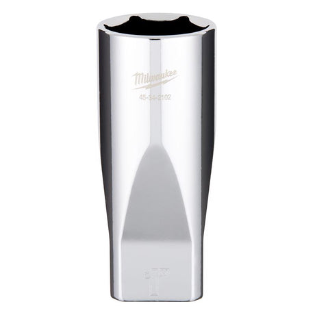 Milwaukee 1 in. X 1/2 in. drive SAE 6 Point Deep Socket 1 pc