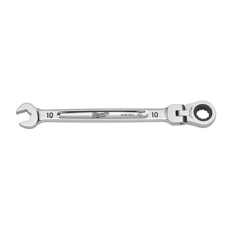 Milwaukee 10 mm X 10 mm 12 Point Metric Flex Head Combination Wrench 6.5 in. L 1 pc