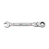 Milwaukee 13/16 in. X 13/16 in. 12 Point SAE Flex Head Combination Wrench 11.1 in. L 1 pc