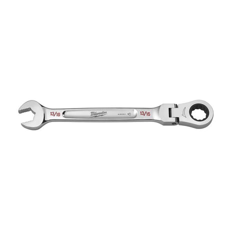 Milwaukee 13/16 in. X 13/16 in. 12 Point SAE Flex Head Combination Wrench 11.1 in. L 1 pc