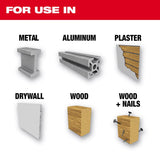 Milwaukee Hole Dozer 1 in. Bi-Metal Hole Saw with Arbor and Pilot Bit 1 pk, Pack of 2