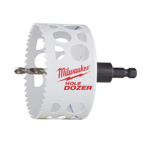 Milwaukee Hole Dozer 3-1/2 in. Bi-Metal Hole Saw with Arbor and Pilot Bit 1 pk, Pack of 2