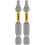 DeWalt Max Fit Torx #15 X 2 in. L Screwdriver Bit Set Steel 2 pk