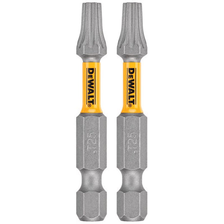 DeWalt Max Fit Torx #25 X 2 in. L Screwdriver Bit Set Steel 2 pk