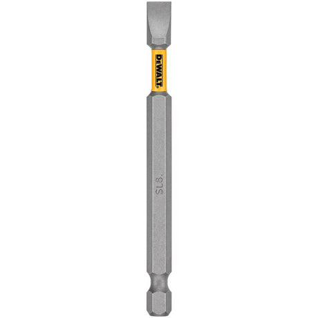 DeWalt Max Fit Slotted #8 X 3.5 in. L Screwdriver Bit Steel 1 pk