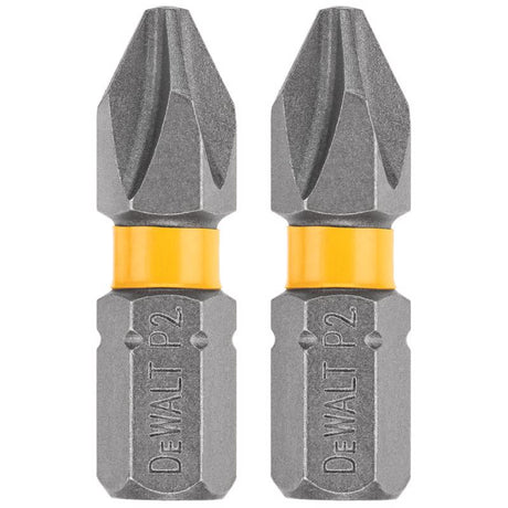 DeWalt Max Fit Phillips #2 X 1 in. L Screwdriver Bit Set Steel 2 pk