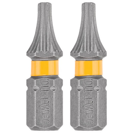 DeWalt Max Fit Torx #10 X 1 in. L Screwdriver Bit Set Steel 2 pk