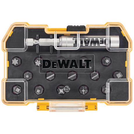 DeWalt Max Fit Assorted Screwdriver Bit Set Steel 16 pk
