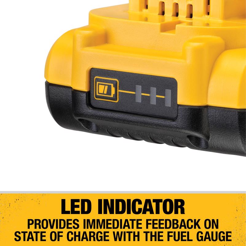 DeWalt 20V MAX DCB240 4 Ah Lithium-Ion Compact Battery 1 pc