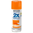 Painter's Touch 2X Ultra Cover 334043 Spray Paint, Gloss, Real Orange, 12 oz, Aerosol Can