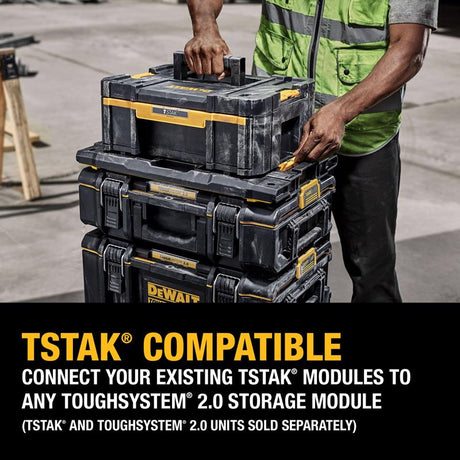 DeWalt ToughSystem 2.0 21 in. Adapter Plate Black/Yellow