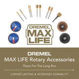 Dremel EZ Lock 1-1/2 in. X 1.5 in. L X 0.039 in. W Diamond Round Cutting Wheel 1 pk