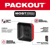 Milwaukee PACKOUT SHOP STORAGE Garage Organizer Magnetic Tray Black/Red