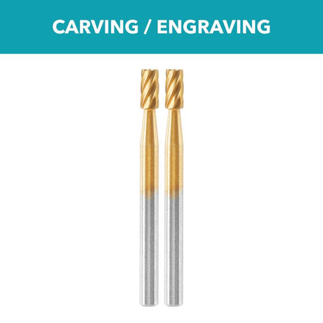 Dremel 1/8 in. X 1.5 in. L X 0.12 in. W High Speed Steel Cylindrical High Speed Cutter Multi-Materia