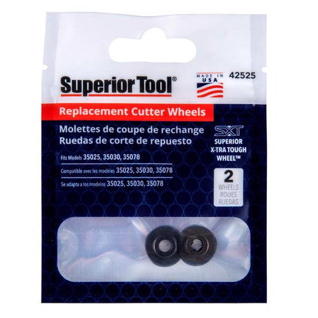 Superior Tool Replacement Cutter Wheel Black