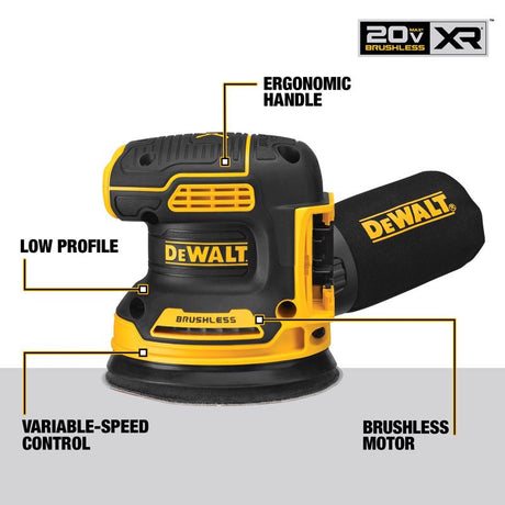 DeWalt 20V MAX XR Cordless Brushless 3 Tool Combo Kit