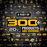 DeWalt 20V MAX XR Cordless Brushless 3 Tool Combo Kit