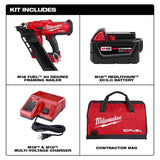 Milwaukee M18 FUEL 18 Volt Brushless 30 deg Framing Nailer Kit