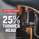 Craftsman Low Profile 1/4 in. drive Ratchet 72 teeth