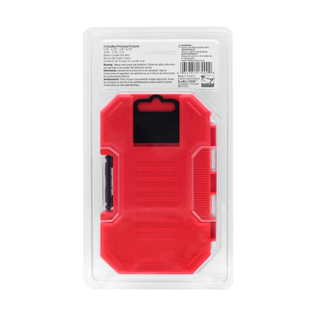 Blu-Mol Xtreme Black Oxide Drill Bit Set 7 pc