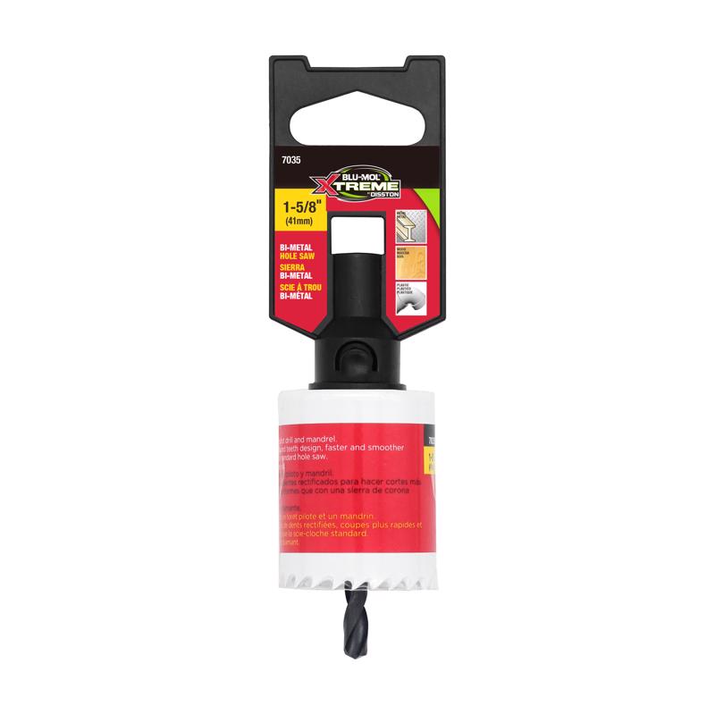 Blu-Mol Xtreme 1-5/8 in. Bi-Metal Hole Saw 1 pk