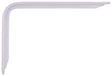 ProSource 25221PHL-PS Magnum Shelf Bracket, 90 lb/Pair, 12 in L, 8-1/4 in H, Steel, White, Pack of 20