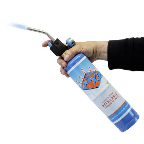 Flame King 2.75 in. L X 2.75 in. W 14.1 oz Propane Cylinder Steel 1 pc Propane