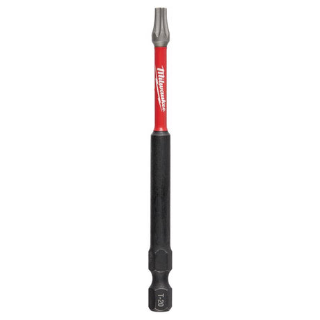 Milwaukee Shockwave Torx T-20 X 3-1/2 in. L Power Bit Alloy Steel 2 pk, Pack of 3