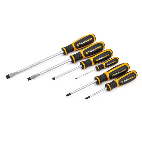 GEARWRENCH Phillips/Slotted Screwdriver Set 6 each